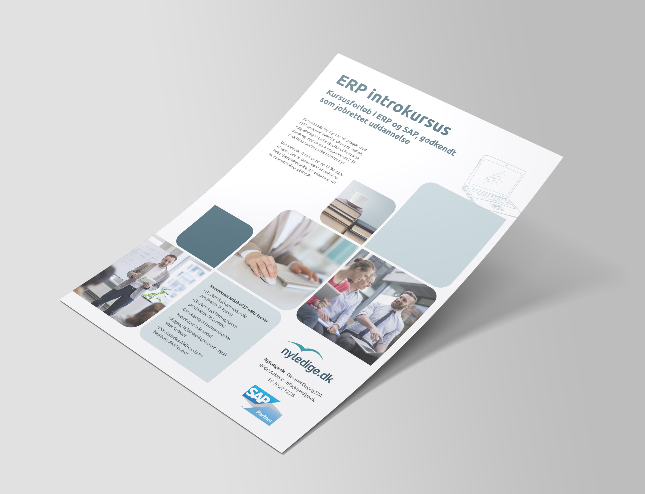 Mock Up Skabelon Kursus Forloeb ERP