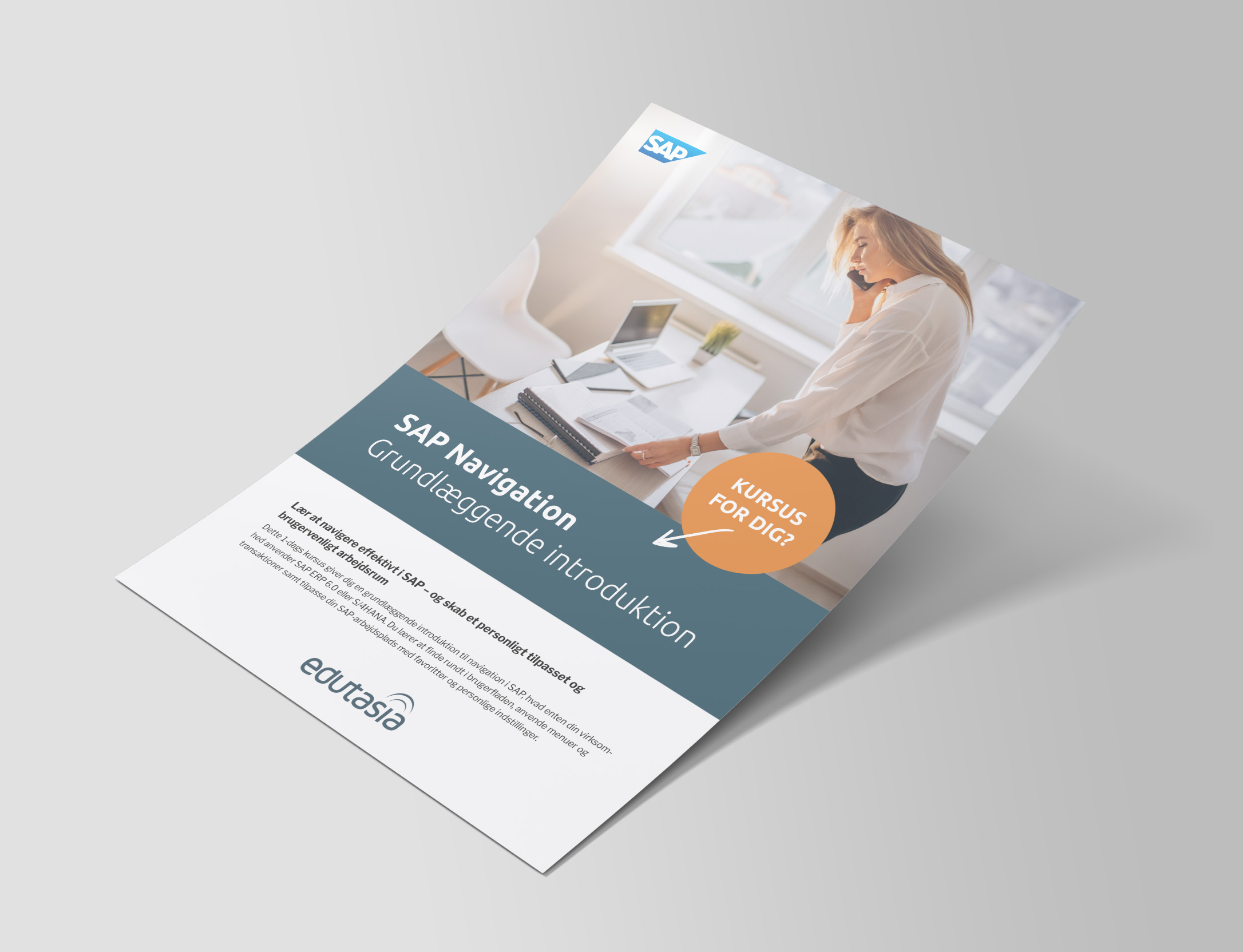 Mock Up Flyer SAP Navigation